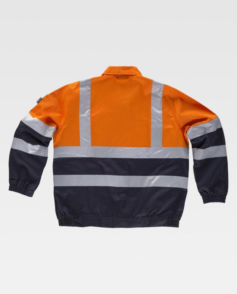 Cazadora Workteam C3211 Marino / Naranja AV