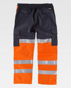 Pantalón Workteam C3214 Marino / Naranja AV