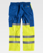 Pantalón Workteam C3314 Azulina / Amarillo AV