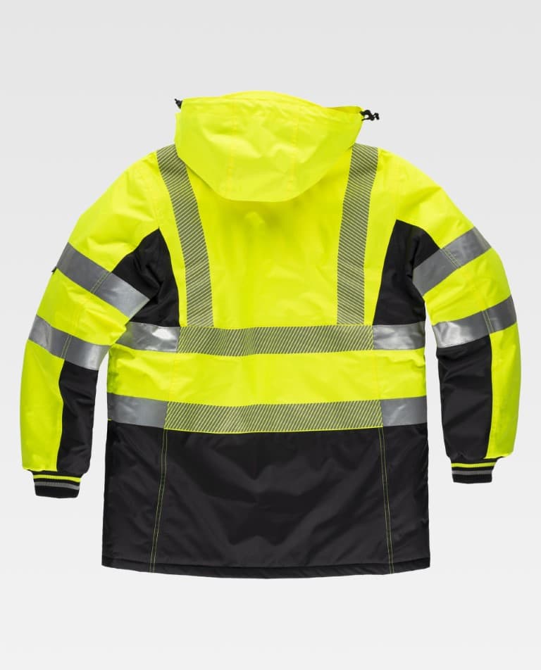 Parka Workteam C3515 Amarillo AV / Negro