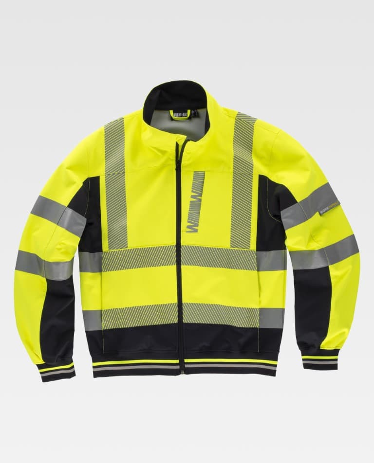Workshell Workteam C3595 Amarillo AV / Negro