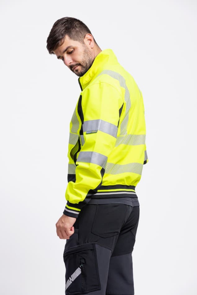 Workshell Workteam C3595 Amarillo AV / Negro