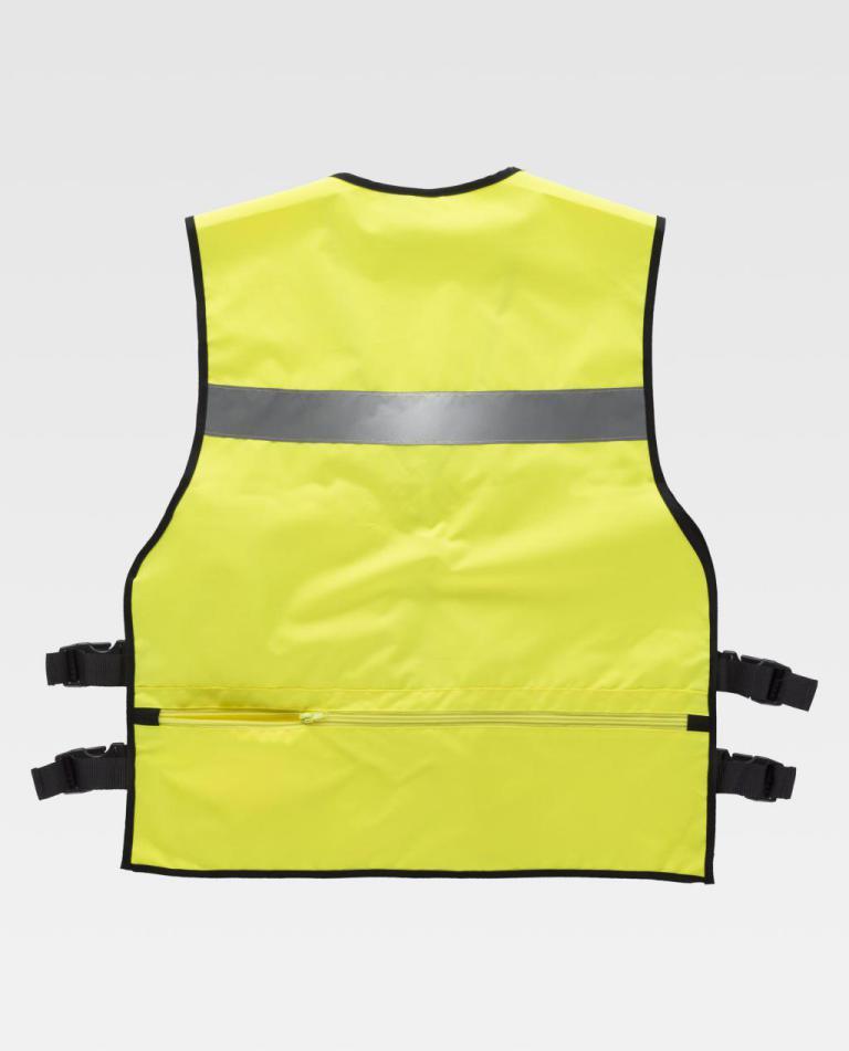 Chaleco Workteam C3601 Amarillo Flúor