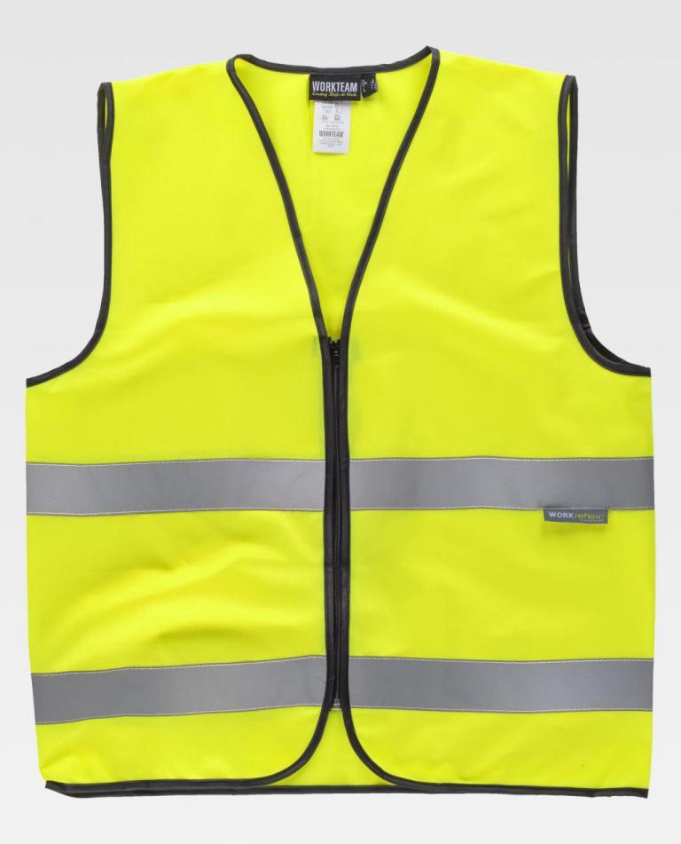 Chaleco Workteam C3610 Amarillo AV