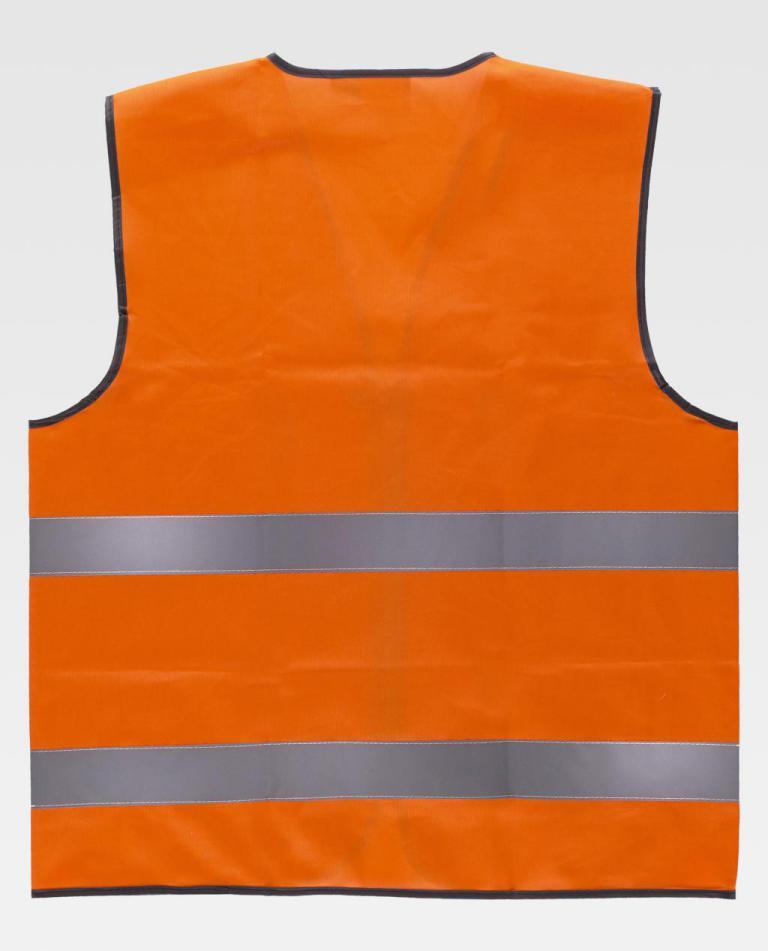Chaleco Workteam C3610 Naranja AV