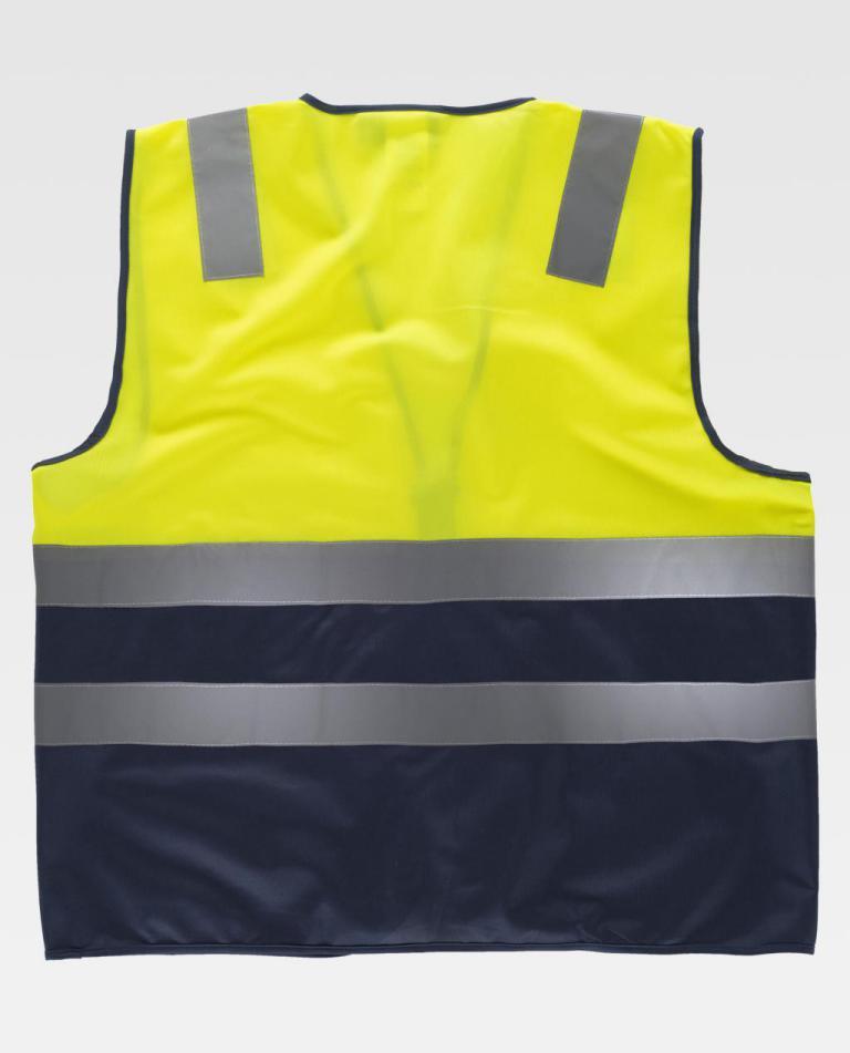 Chaleco Workteam C3615 Amarillo AV / Marino