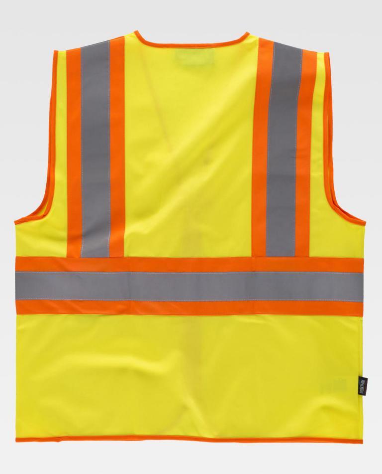 Chaleco Workteam C3620 Amarillo AV / Naranja AV