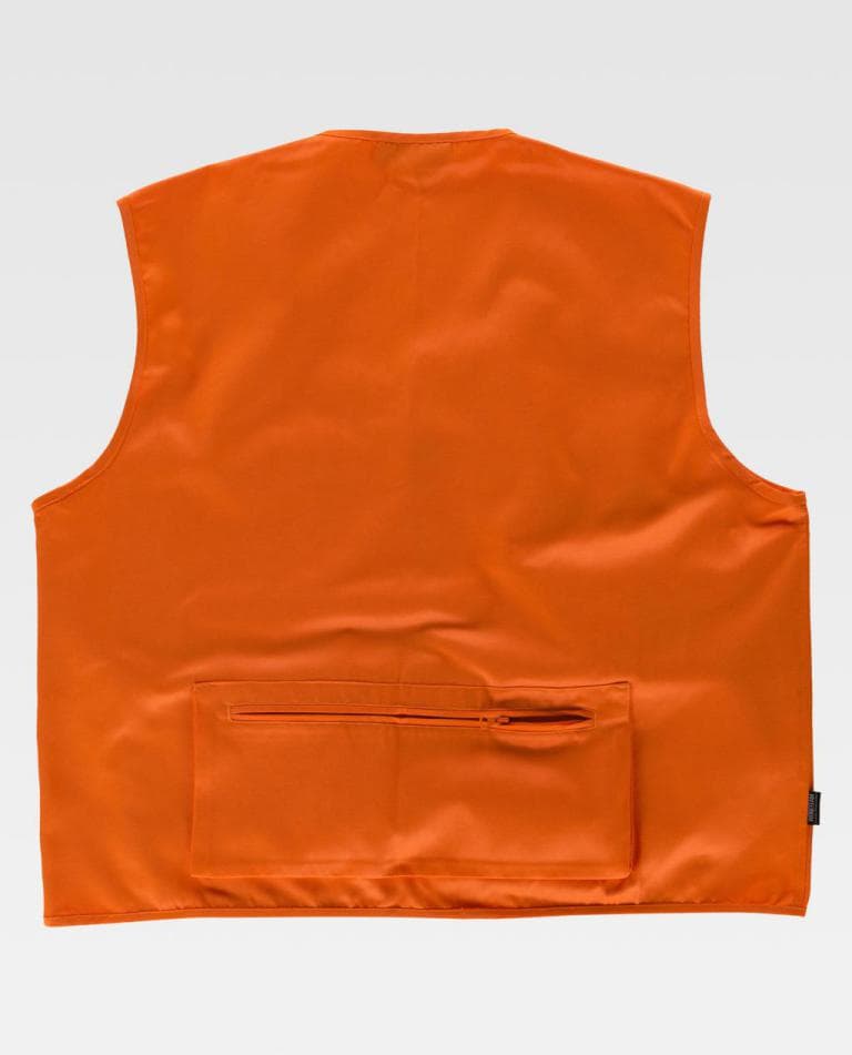 Chaleco Workteam C3640 Naranja Flúor