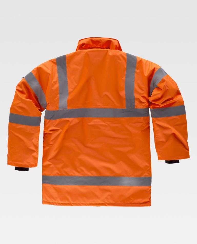 Parka Workteam C3700 Naranja AV