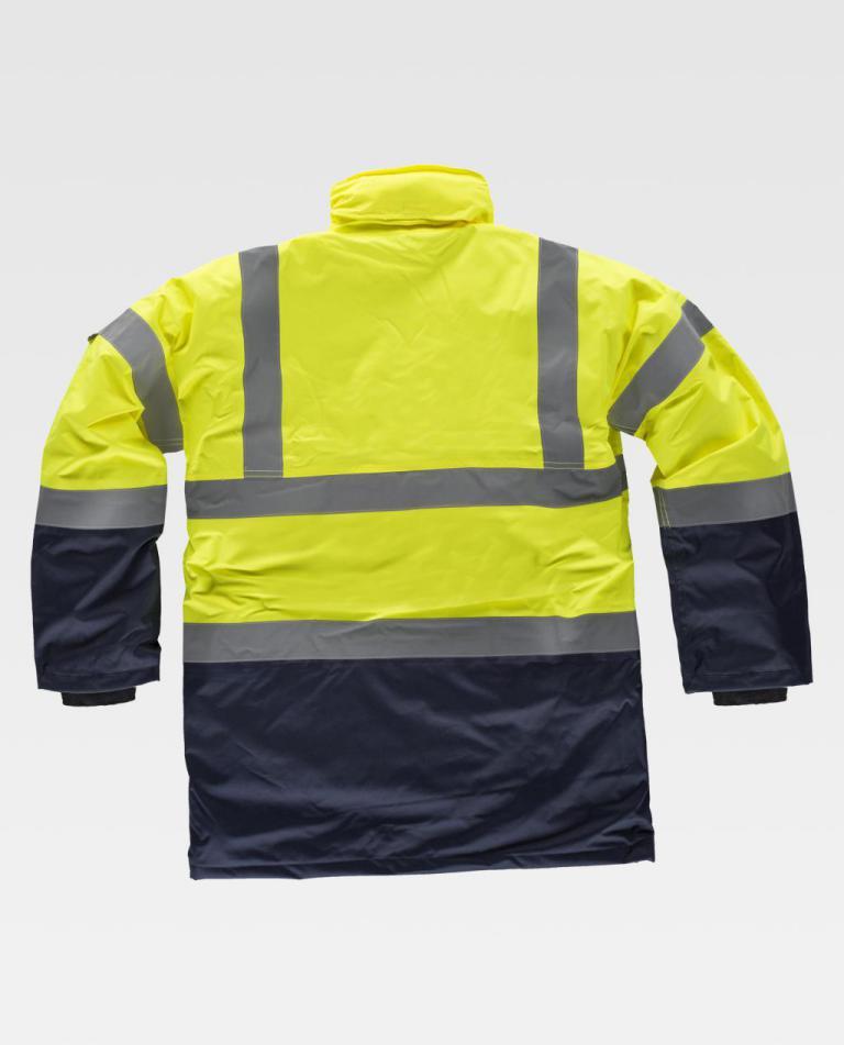 Parka Workteam C3710 Amarillo AV / Marino