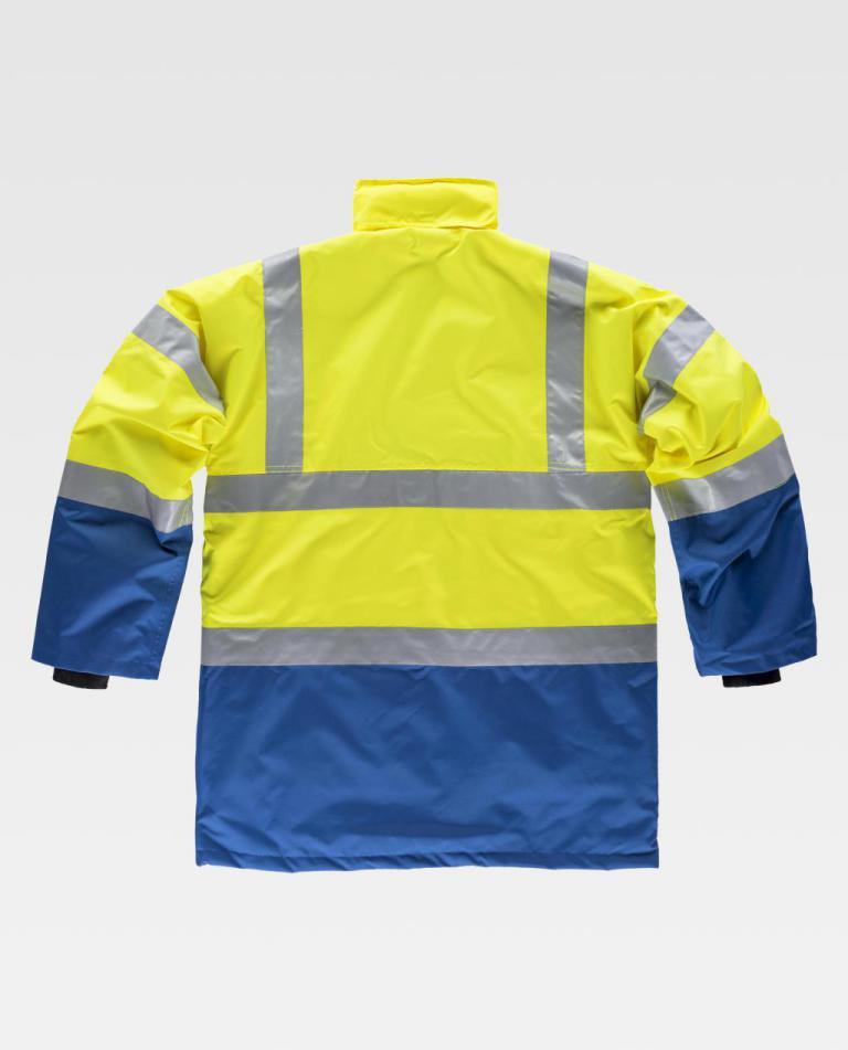 Parka Workteam C3711 Azulina / Amarillo AV