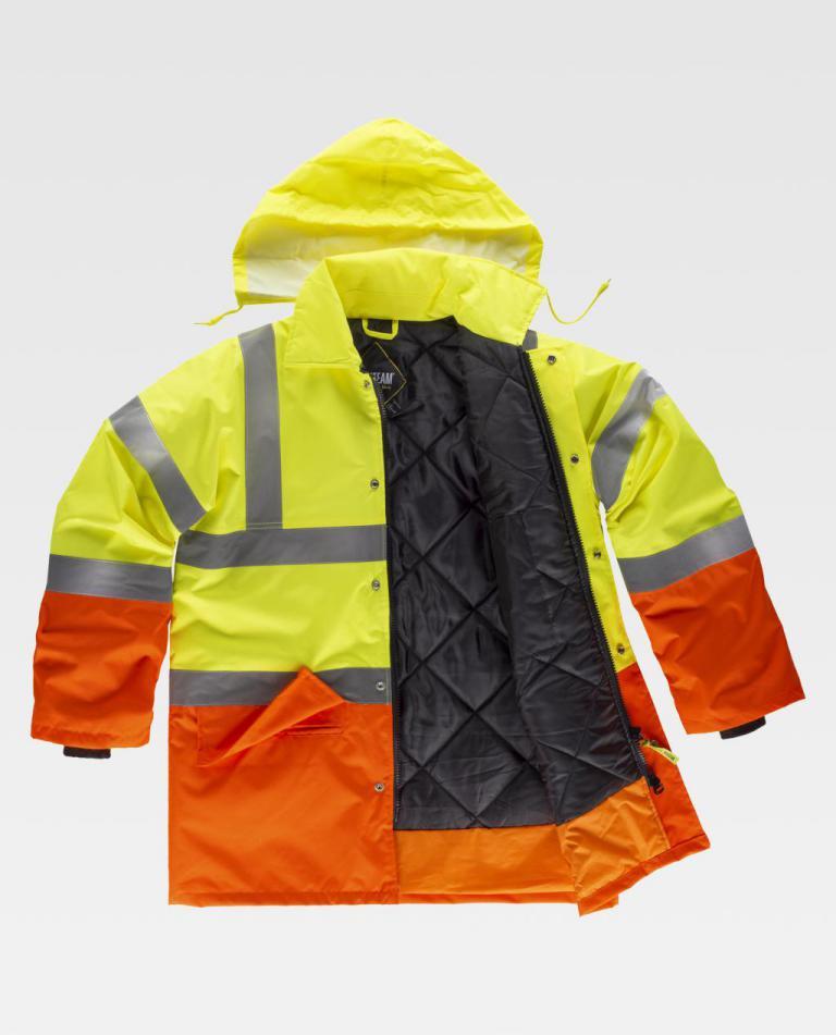 Parka Workteam C3716 Amarillo AV / Naranja AV