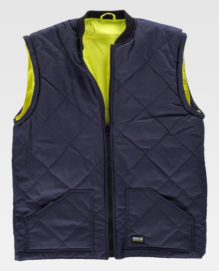 Parka Workteam C3735 Marino / Amarillo AV