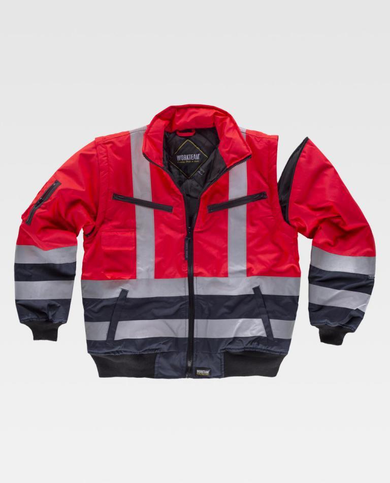 Piloto Workteam C3737 Rojo AV / Marino