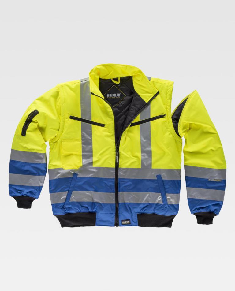 Piloto Workteam C3740 Azulina / Amarillo AV