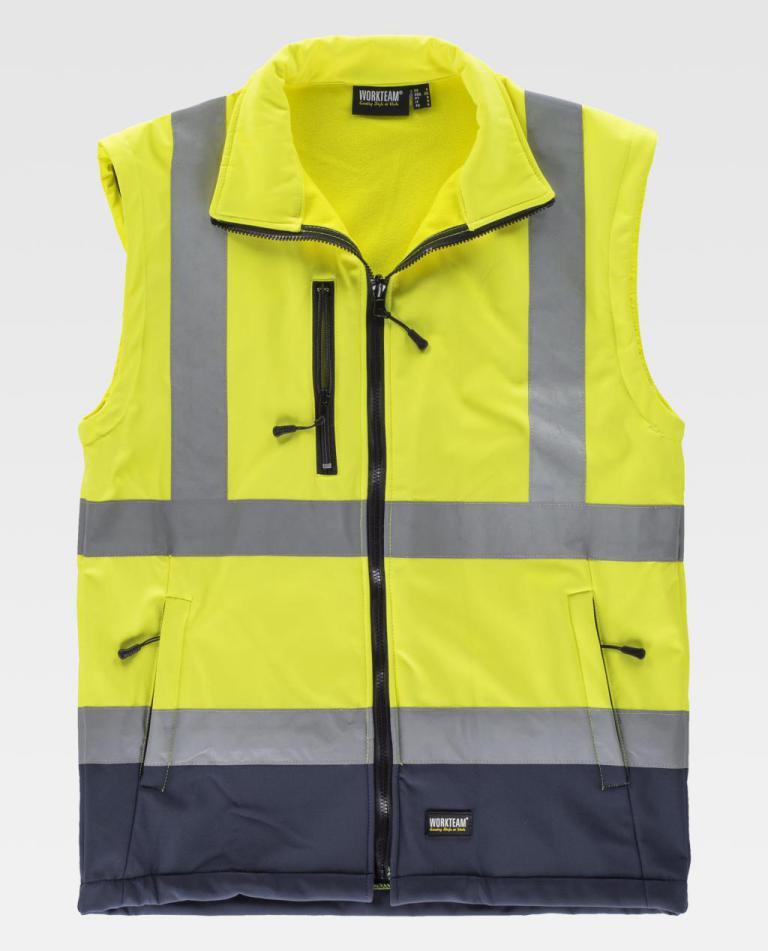 Parka Workteam C3745 Marino / Amarillo AV