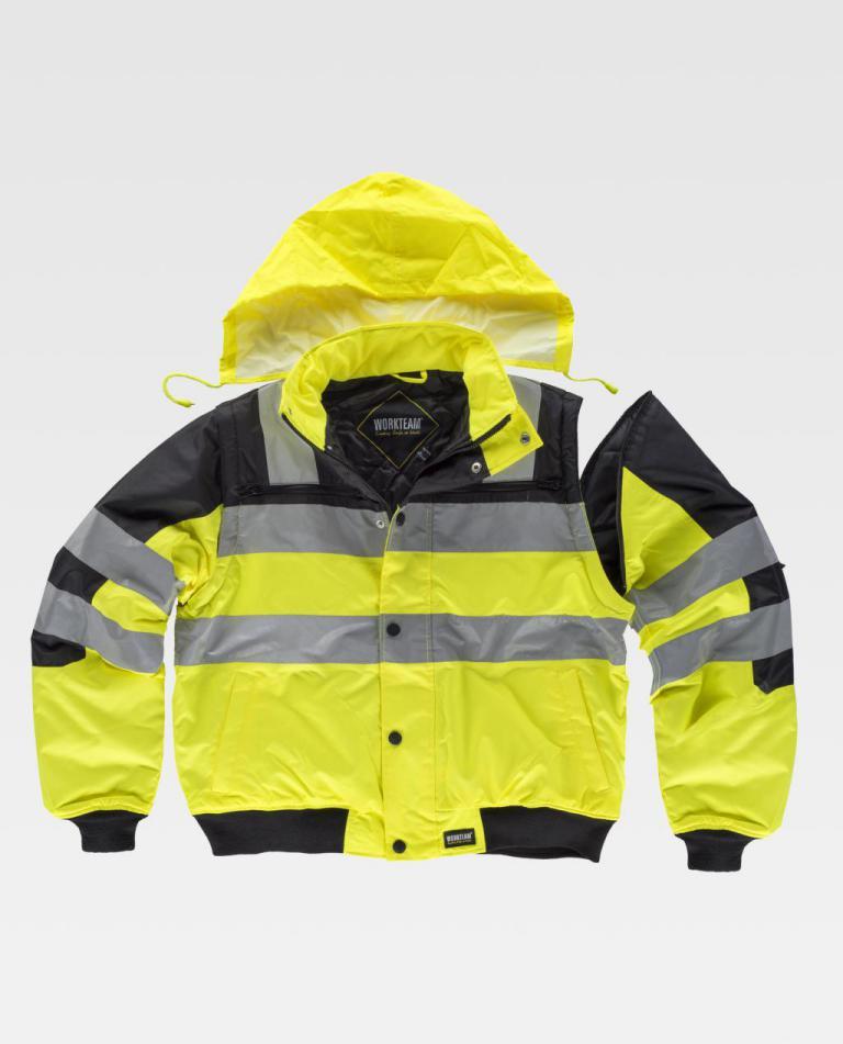 Piloto Workteam C3750 Negro / Amarillo AV