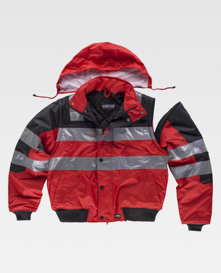 Piloto Workteam C3750 Negro / Rojo