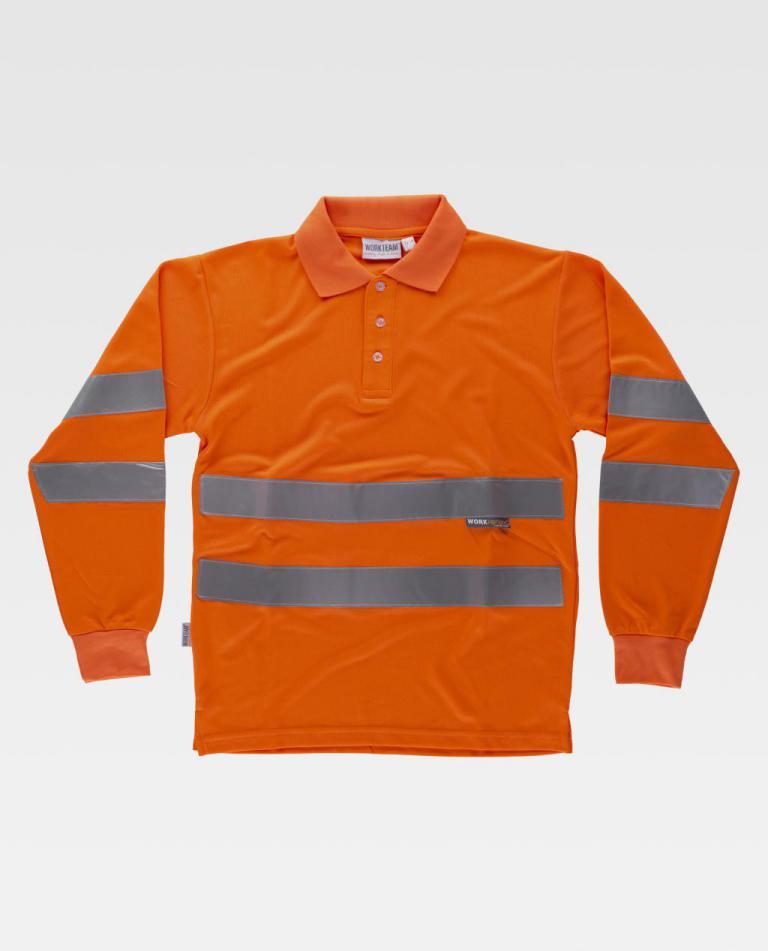 Polo Workteam C3833 Naranja AV