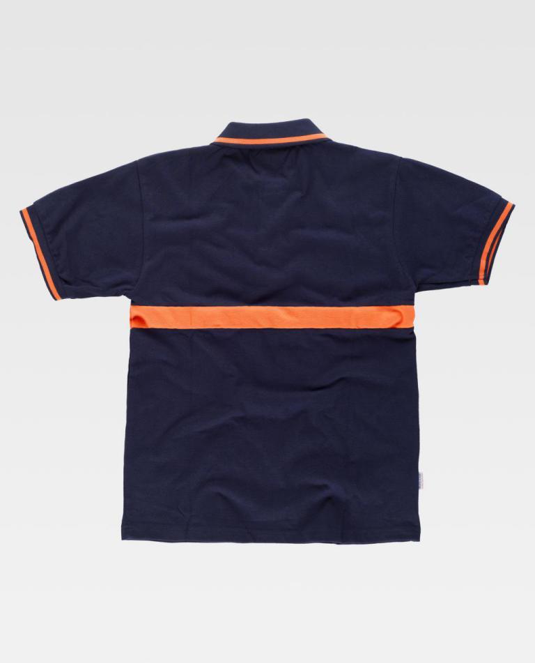 Polo Workteam C3850 Marino / Naranja