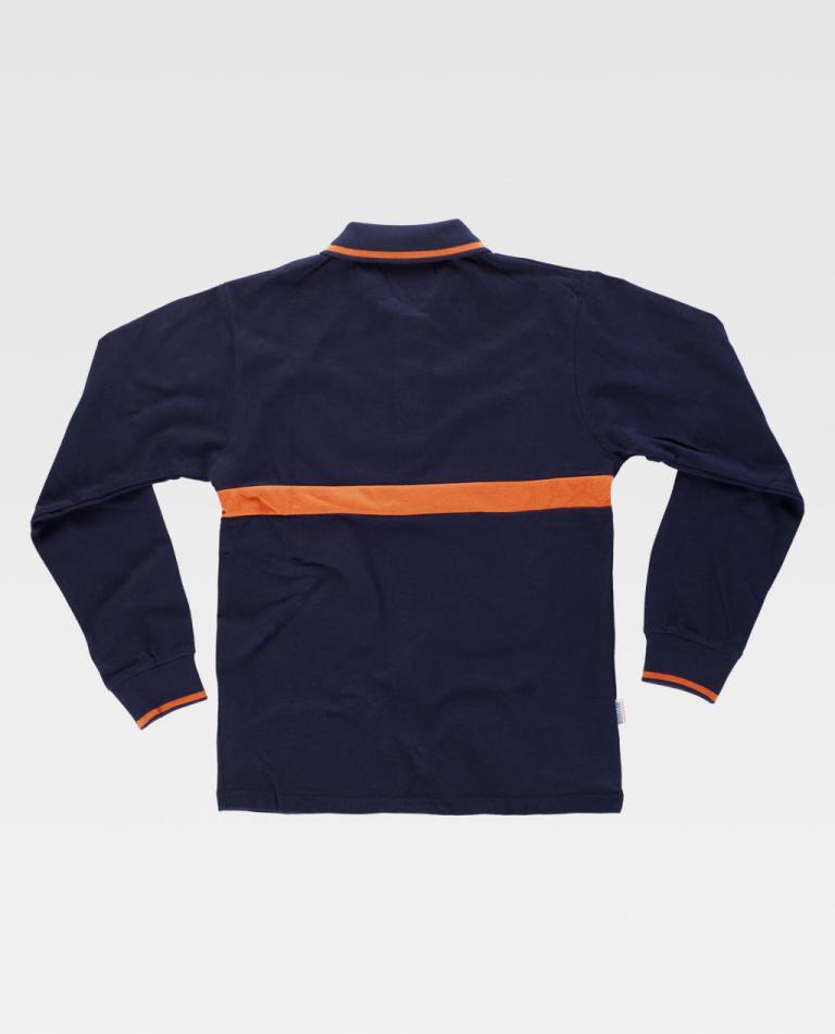 Polo Workteam C3852 Marino / Naranja
