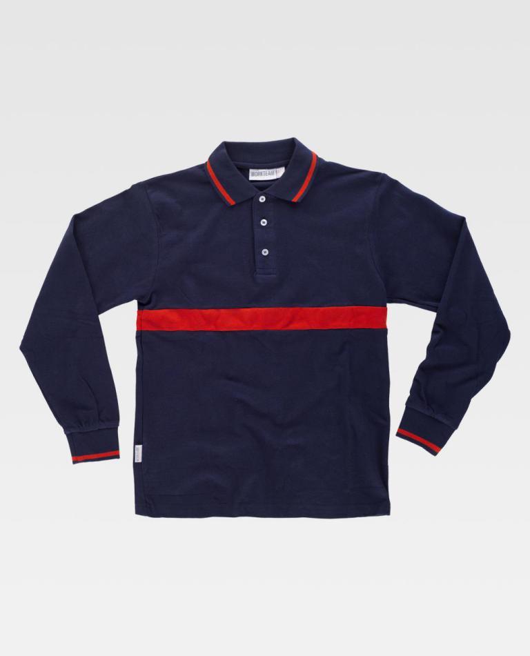 Polo Workteam C3852 Marino / Rojo