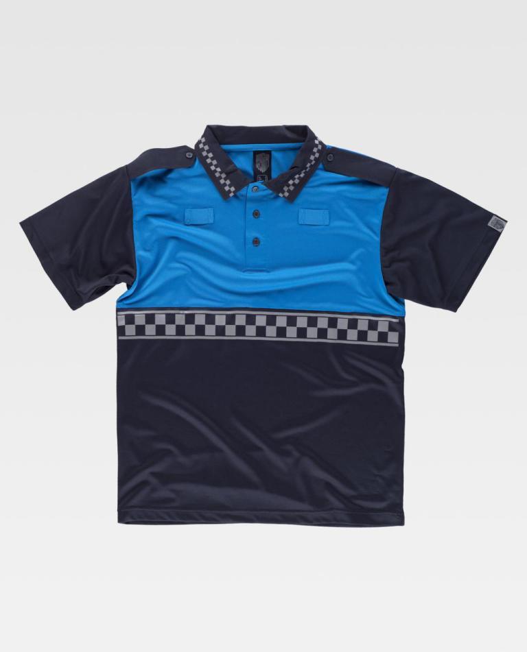 Polo Workteam C3855 Marino / Celeste