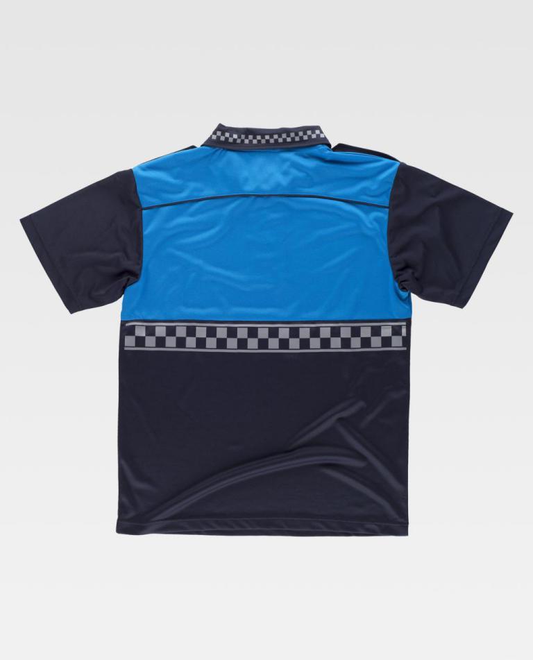 Polo Workteam C3855 Marino / Celeste