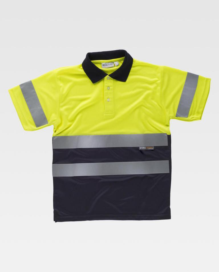 Polo Workteam C3860 Amarillo AV / Marino