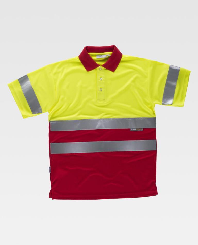 Polo Workteam C3860 Amarillo AV / Rojo
