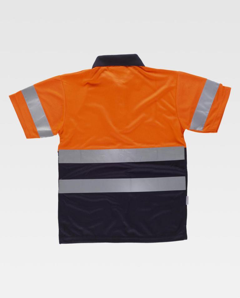 Polo Workteam C3860 Naranja AV / Marino