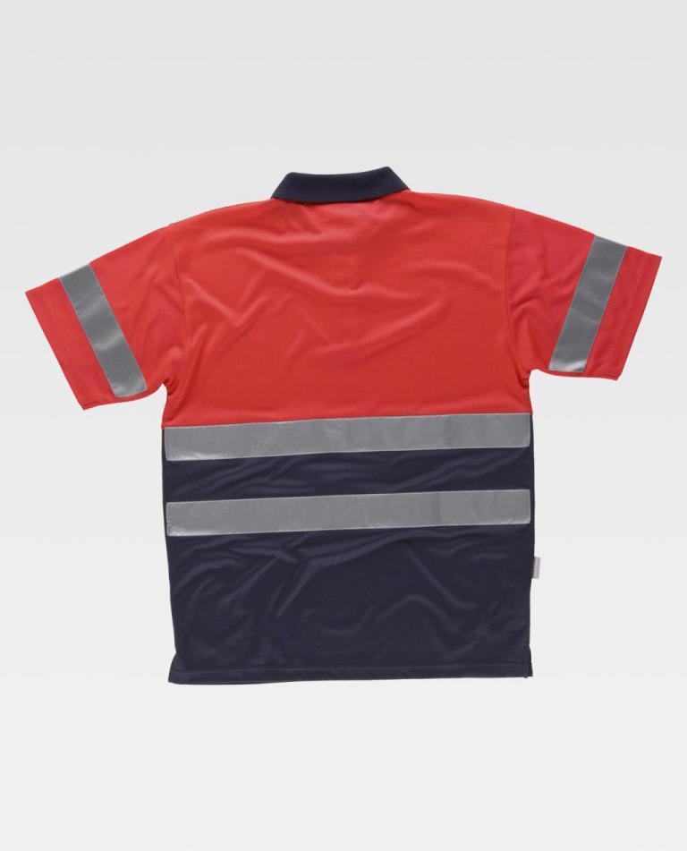 Polo Workteam C3867 Rojo AV / Marino