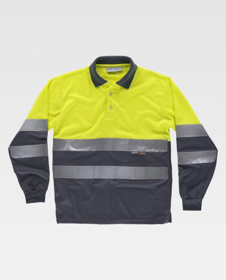 Polo Workteam C3870 Amarillo AV / Gris