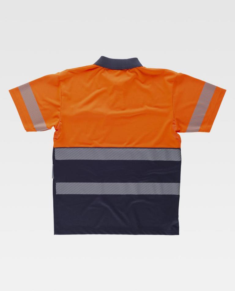 Polo Workteam C3890 Marino / Naranja AV