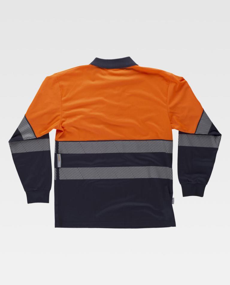 Polo Workteam C3891 Marino / Naranja AV
