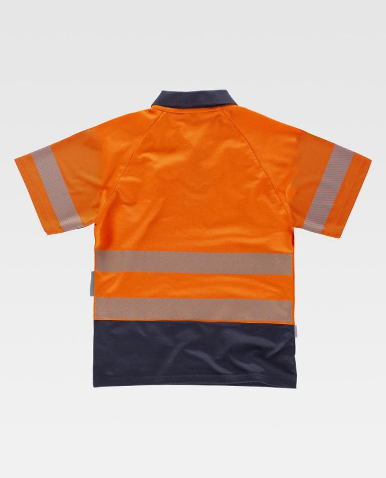 Polo Workteam C3895 Naranja AV / Marino
