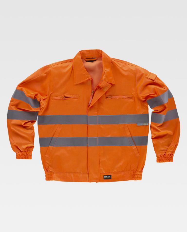 Cazadora Workteam C3910 Naranja AV