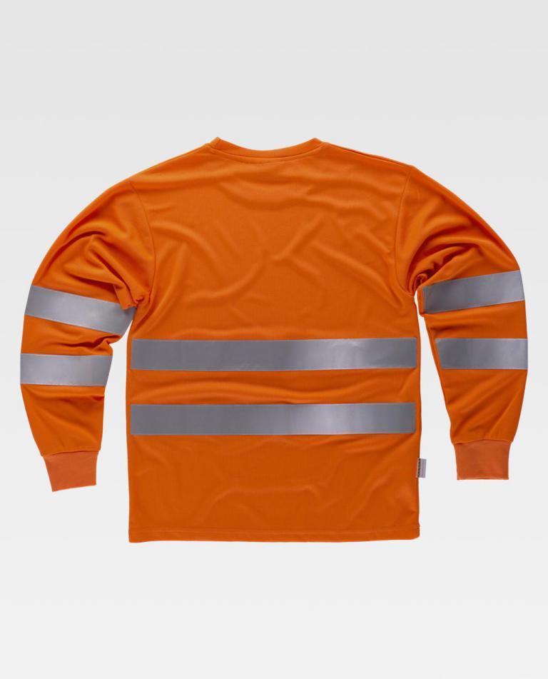 Camiseta Workteam C3933 Naranja AV