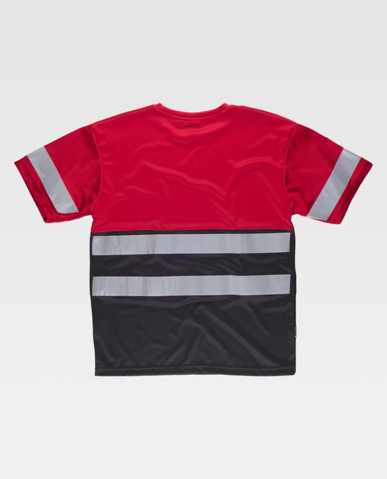 Camiseta Workteam C3940 Rojo / Negro