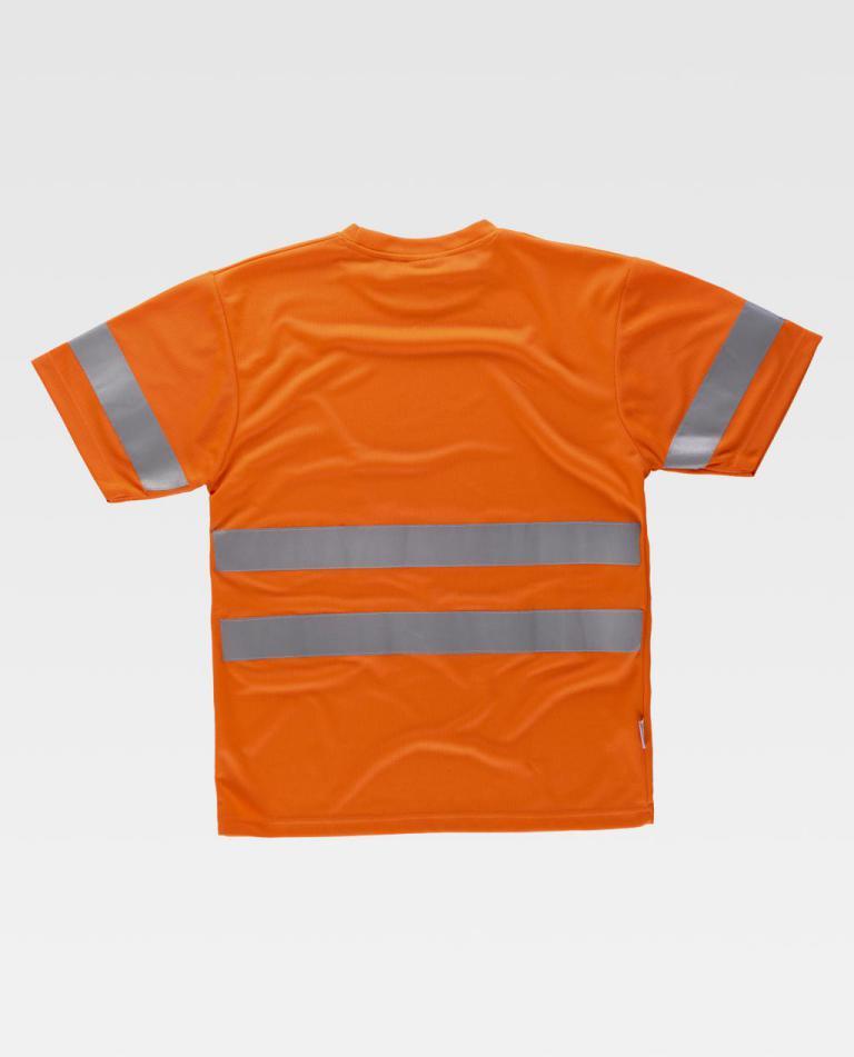 Camiseta Workteam C3945 Naranja AV