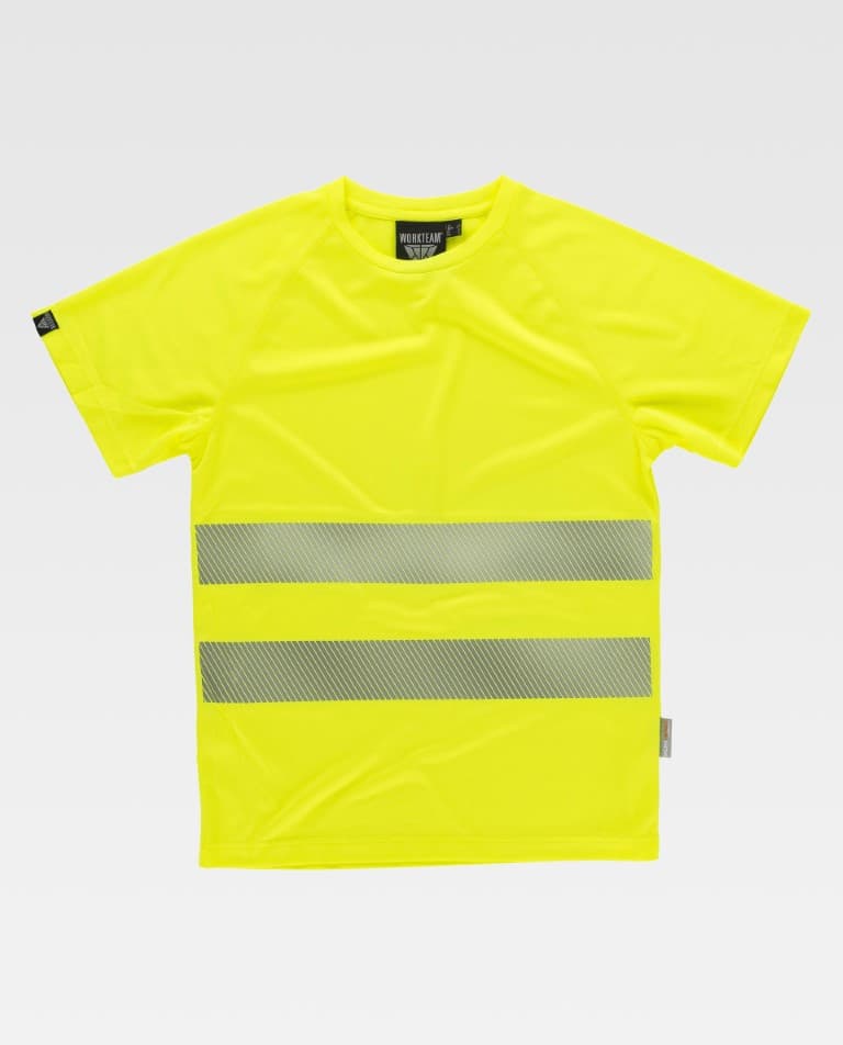 Camiseta Workteam C3970 Amarillo AV