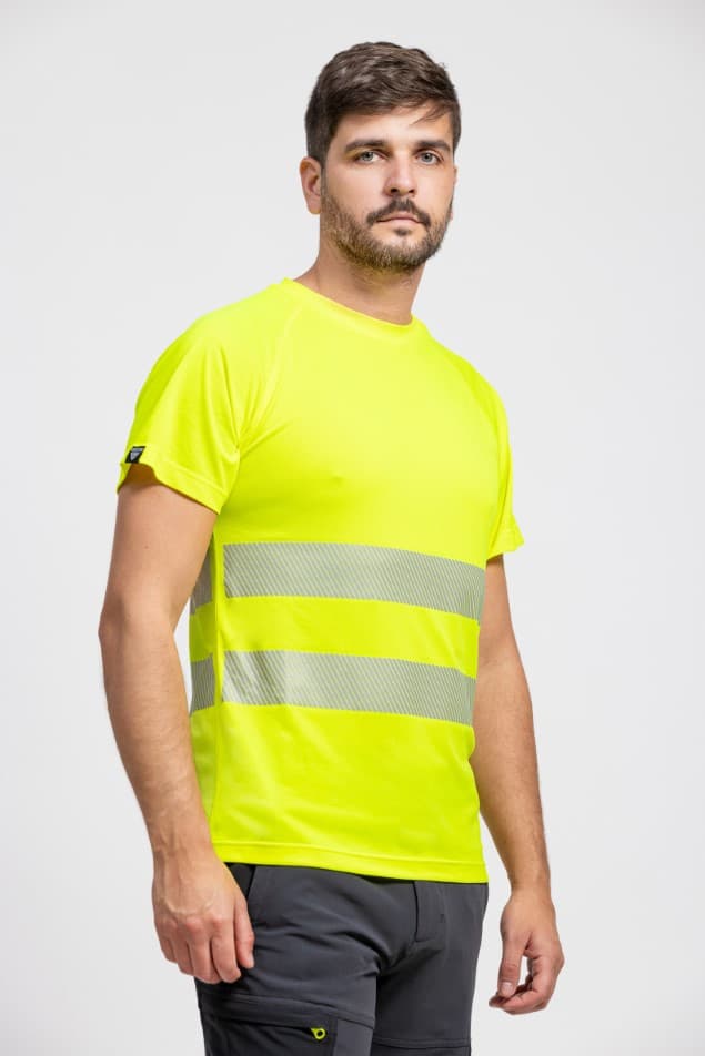Camiseta Workteam C3970 Amarillo AV