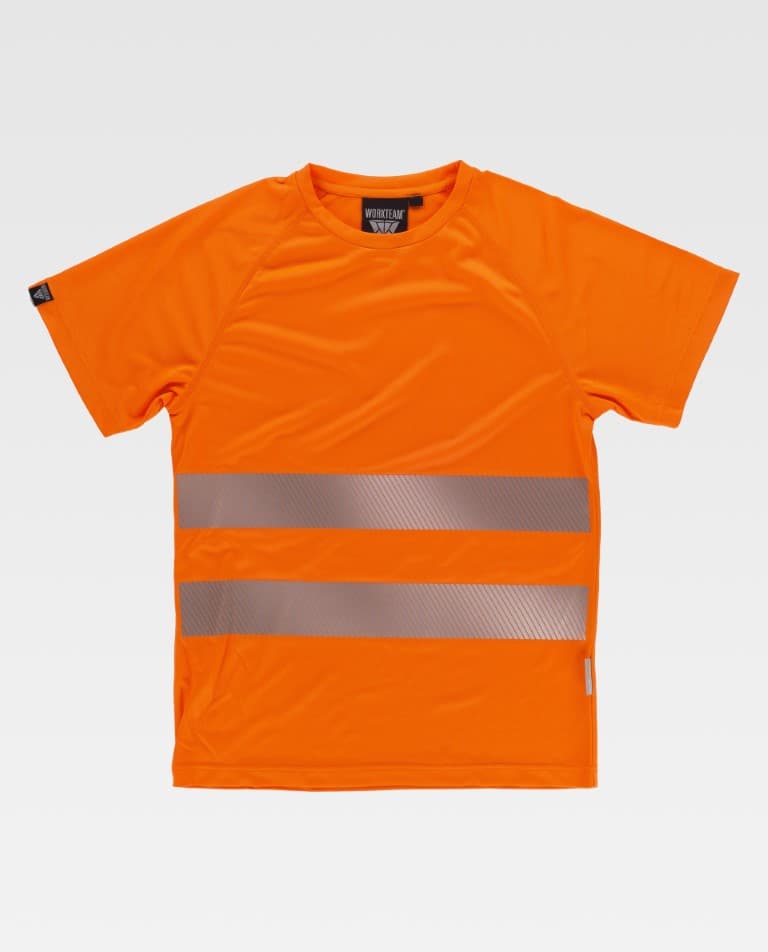 Camiseta Workteam C3970 Naranja AV