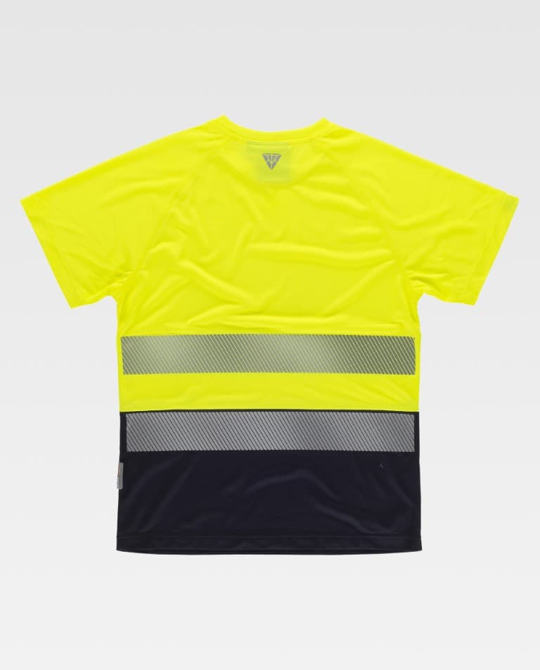 Camiseta Workteam C3975 Amarillo AV / Marino