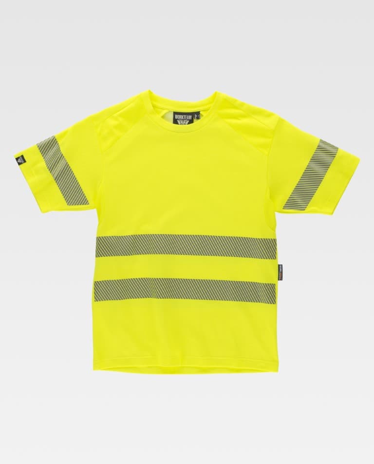 Camiseta Workteam C3980 Amarillo AV