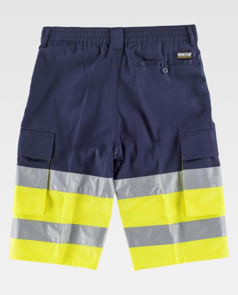 Bermuda Workteam C4005 Marino / Amarillo AV