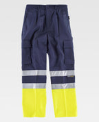 Pantalón Workteam C4014 Marino / Amarillo AV