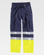 Pantalón Workteam C4014 Marino / Amarillo AV