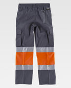 Pantalón Workteam C4018 Gris / Naranja AV