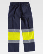 Pantalón Workteam C4018 Marino / Amarillo AV